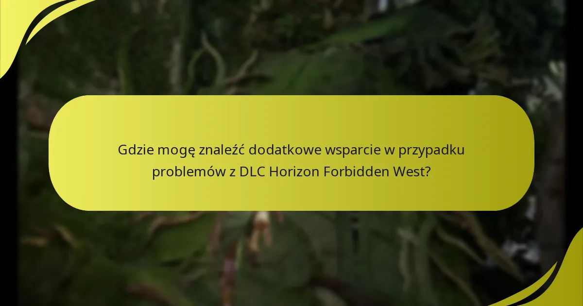 Jak sprawdzić moje uprawnienia do DLC Horizon Forbidden West?
