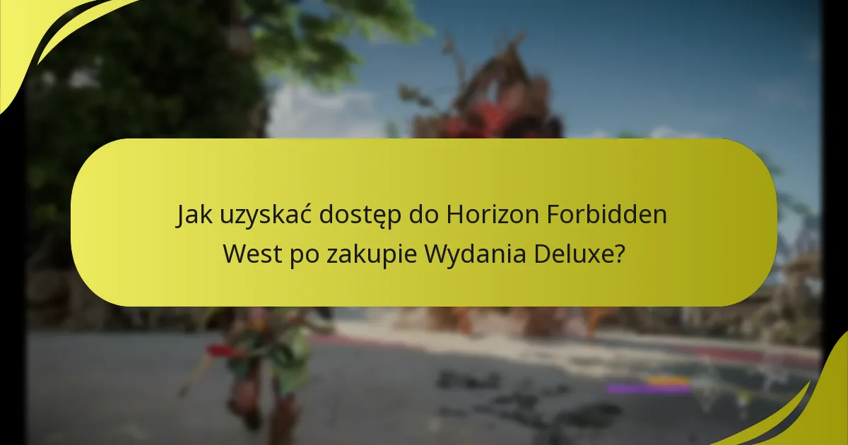 Jak zarządzać ustawieniami konta dla Horizon Forbidden West?