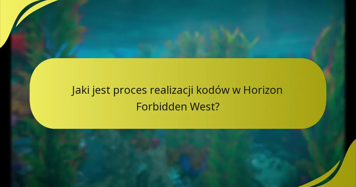 Jakie cyfrowe przedmioty mogę zrealizować za pomocą kodów w Horizon Forbidden West?